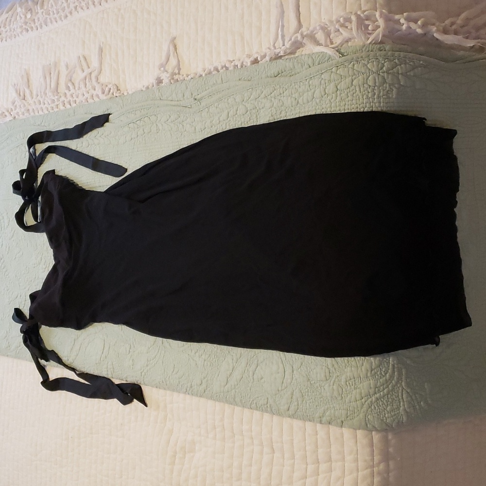 Free People intimately  black slip dress
